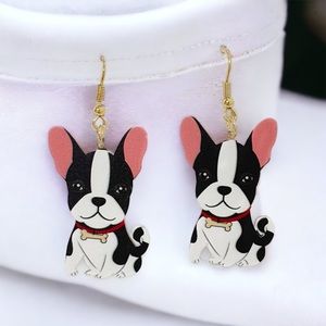 Dog Earrings